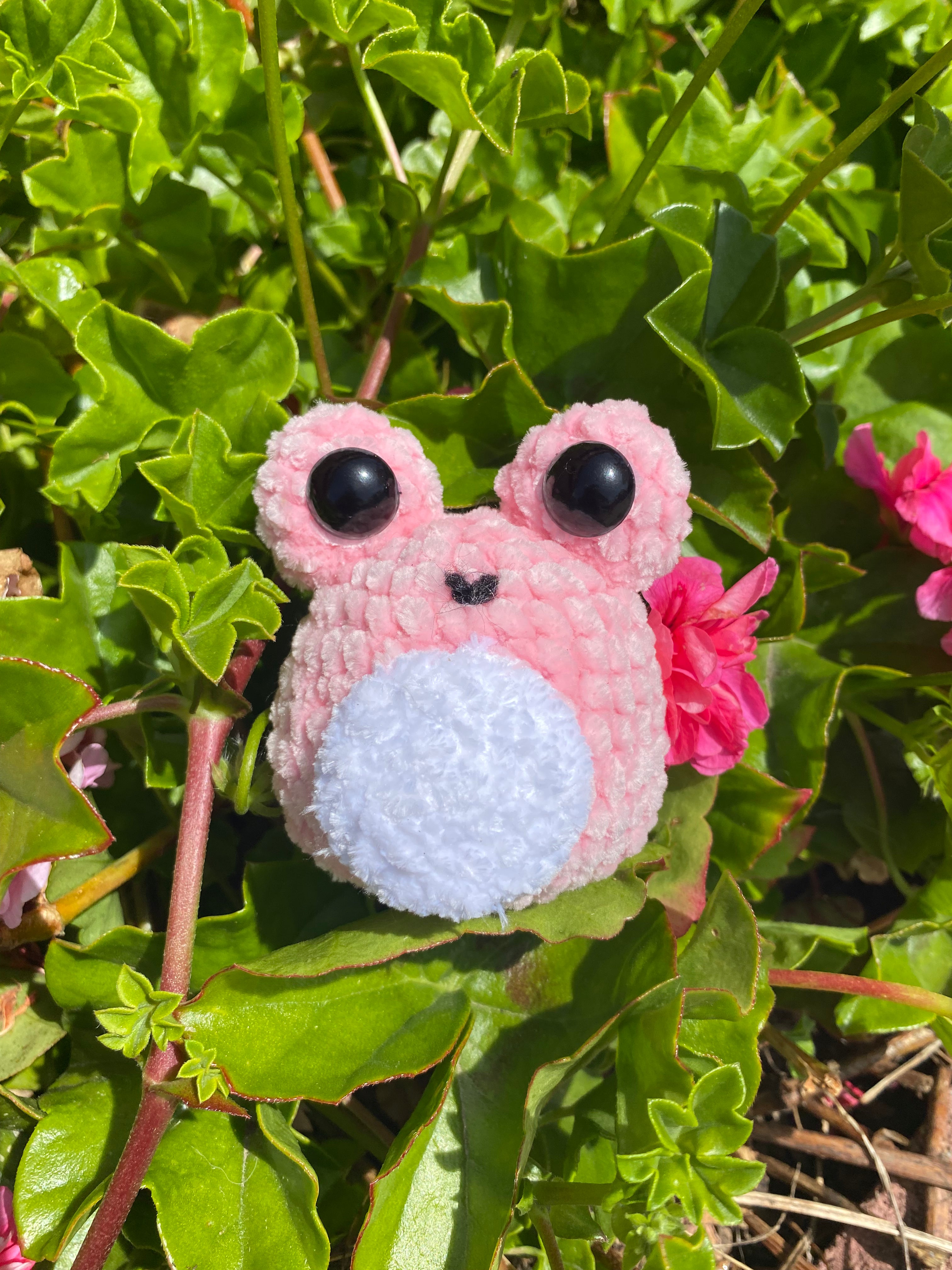 Emotional Support Frog Crochet Pattern