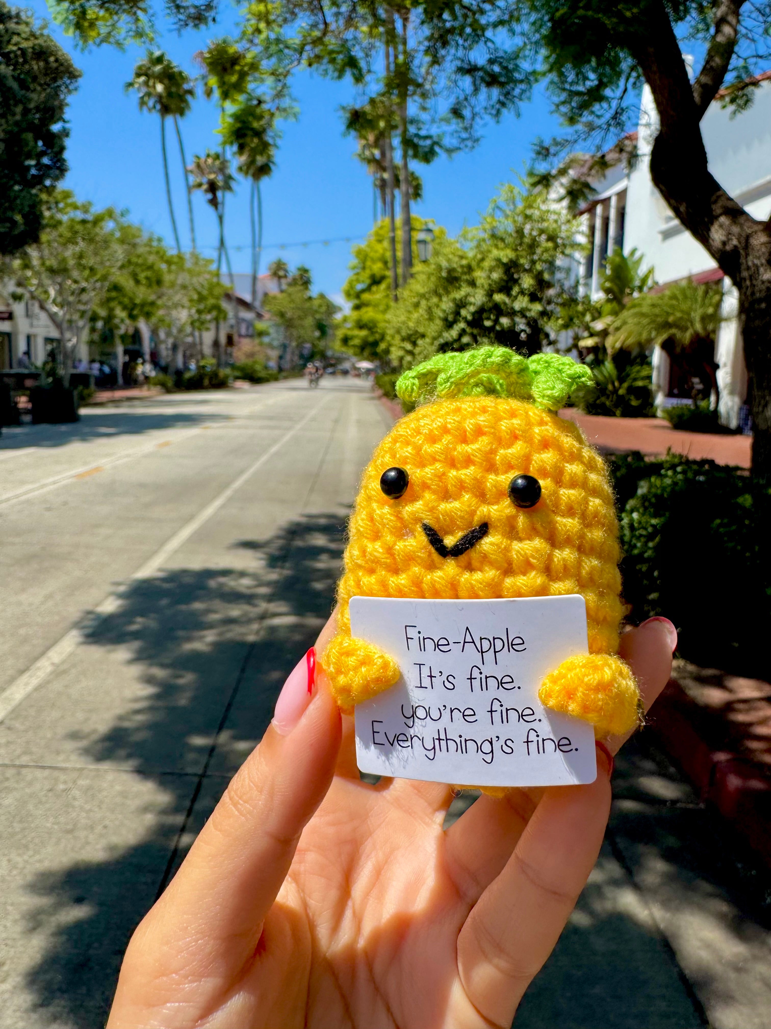 Emotional Support Pineapple