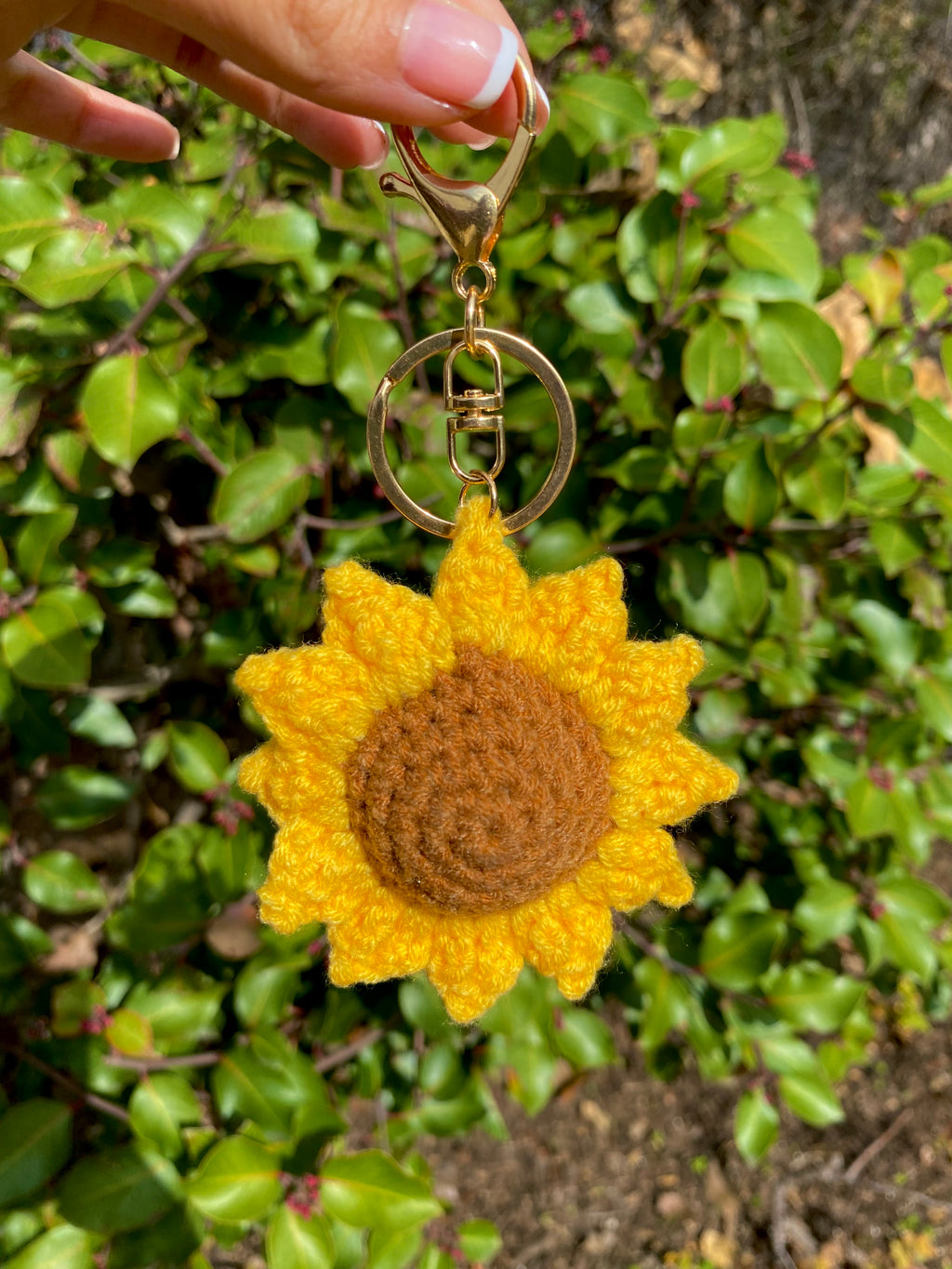 Sun Flower Keyring