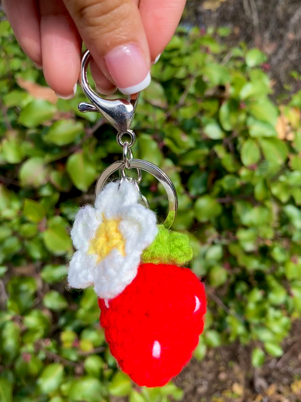 Strawberry Keyring