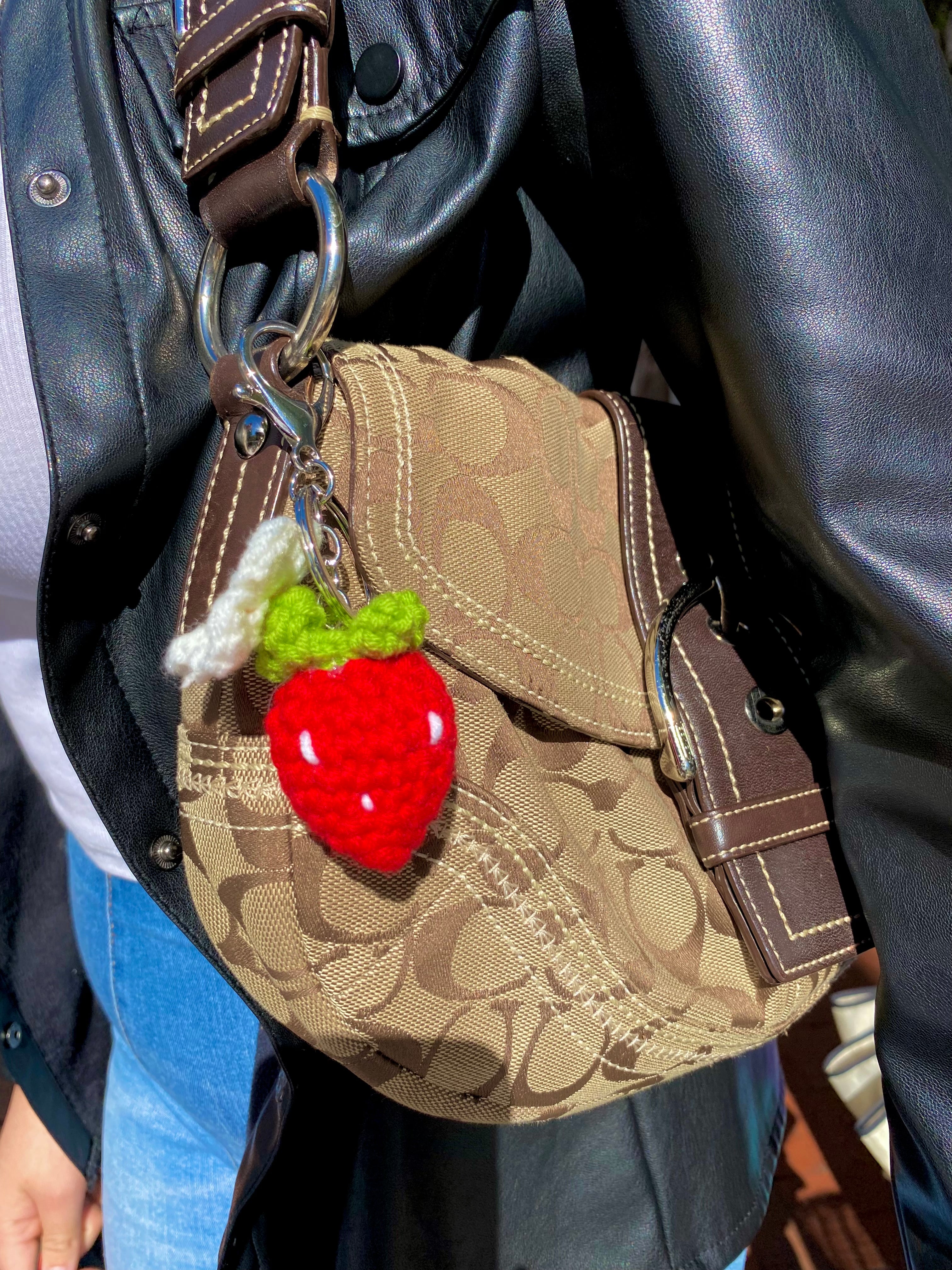 Strawberry Keyring