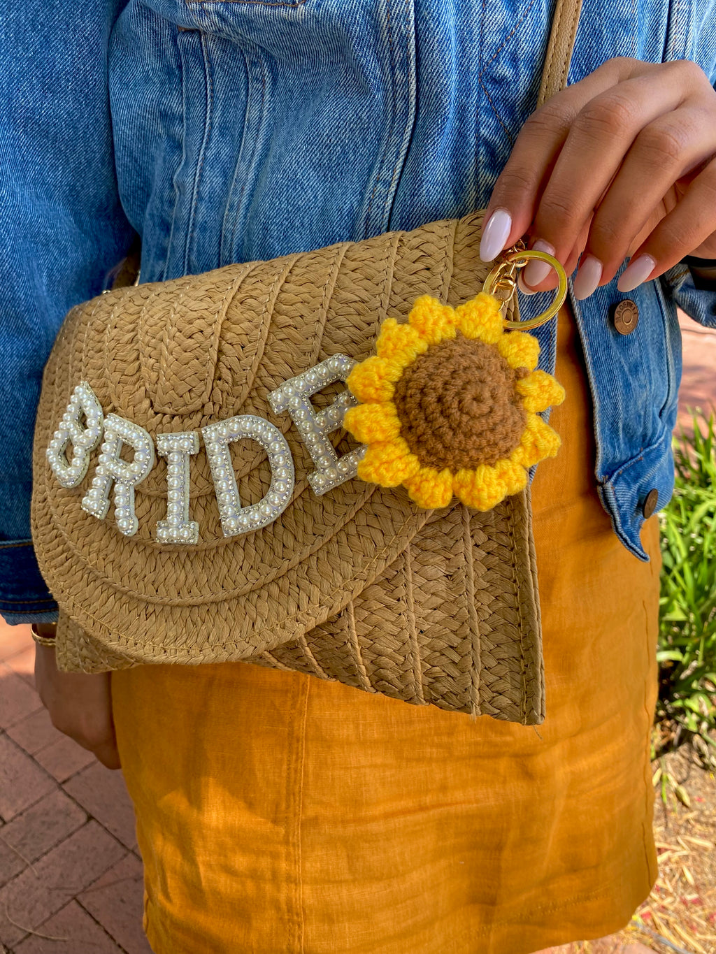 Sun Flower Keyring